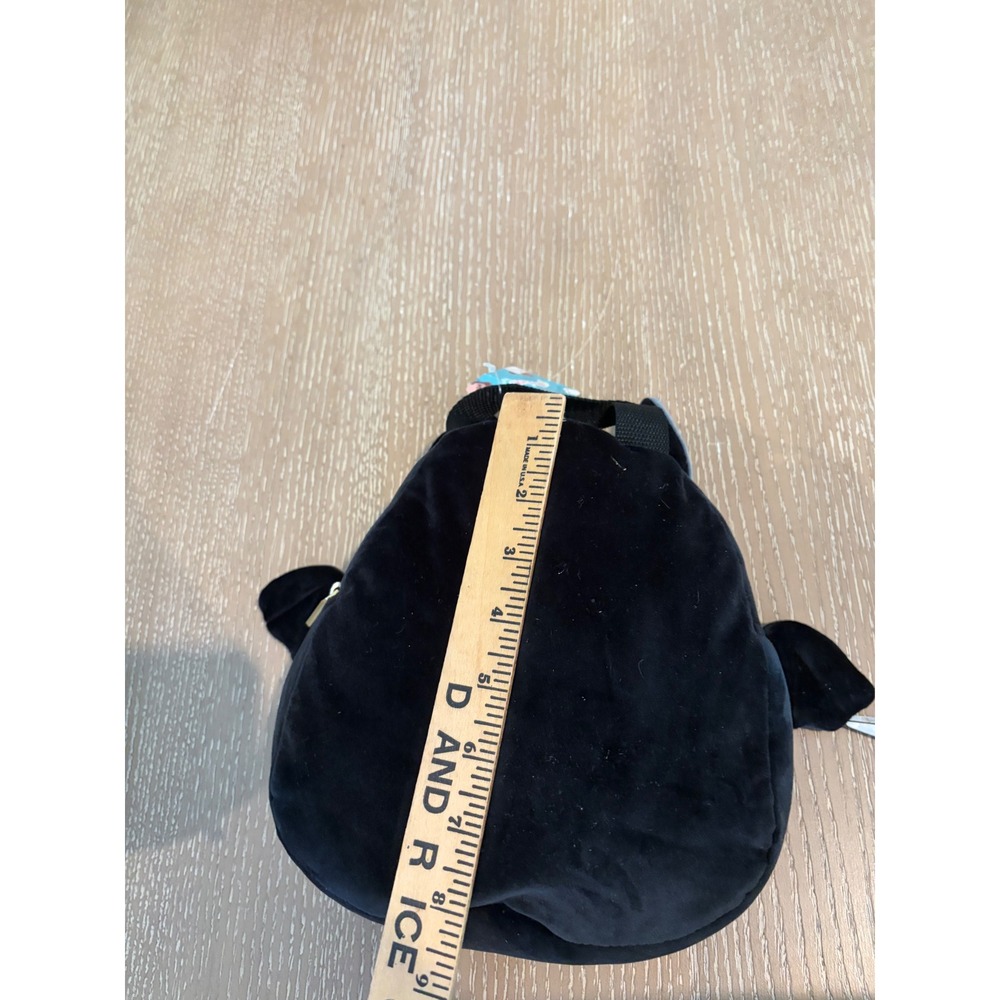 Squishmallows Emily the Bat Plush Zip Top Bag Black Gray Halloween NWT - Picture 5 of 7